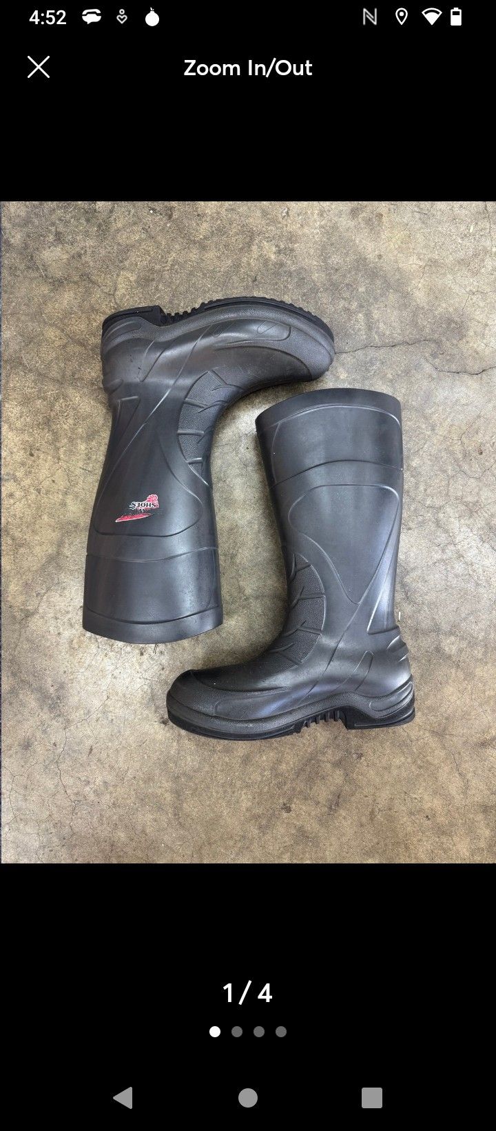 Redwing Rubber Boots(All 3 Items For 100)