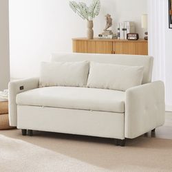 Almost New 57.5” Pull-out Sofa Bed
