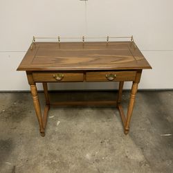 Vintage Powell Wood Desk/Table in Very Nice Condition 