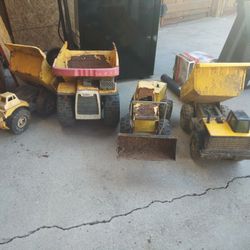 Old Toys 3 Tonka And 1 Nylint