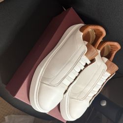 BrunoMagli White Tennis Shoes 