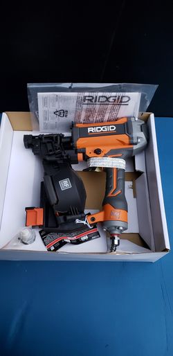 RIDGID 15-Degree 1-3/4 in. Coil Roofing Nailer