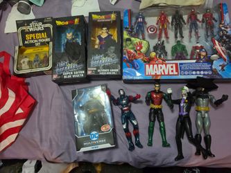 Marvel dragon ball z lot