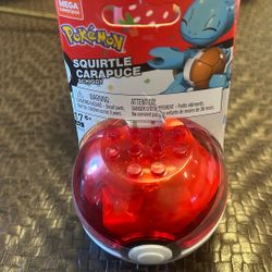 MEGA Construx - Pokemon Pokeball Evergreen Set - SQUIRTLE in Poke Ball (17 Pcs)