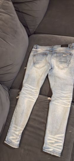 Amiri jeans light blue