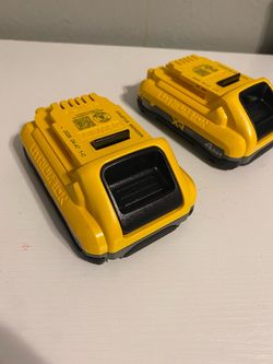 DEWALT 20v BATTERIES