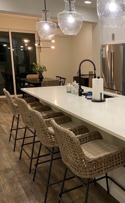 4 Counter Height Ballard Design Stools