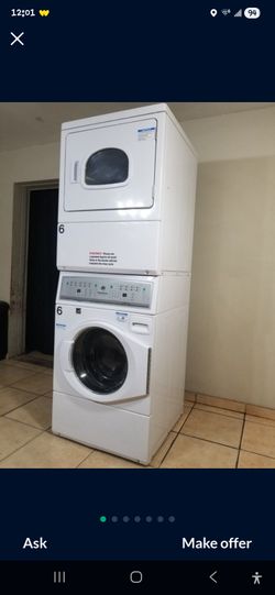 Washer and dryer-lavadora y secadora