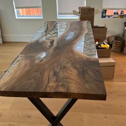 Custom Wood Natural Table
