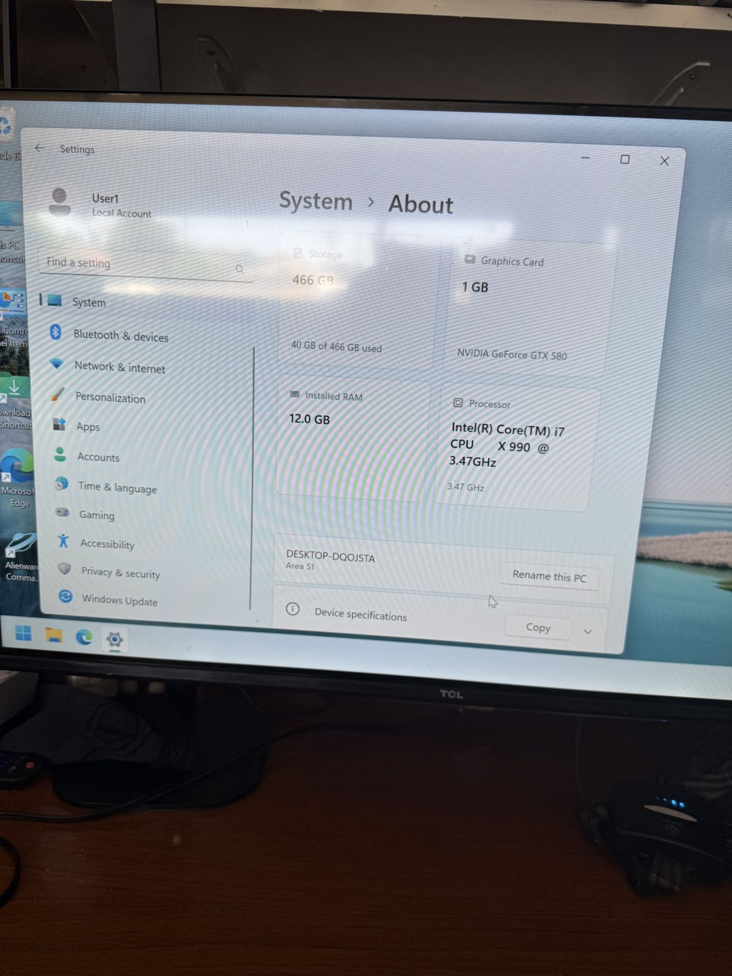 Alienware Area 51 R1