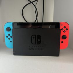 Nintendo Switch Red & Blue Controllers 
