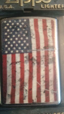 Zippo American flag lighter