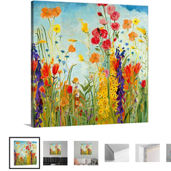 Big hanging picture “Laughter” - Jill Marten