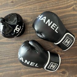 Chanel Boxing Gloves + Speed Bag