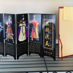 Double Sided Chinese Screen Replica 