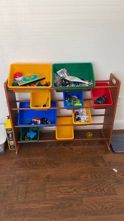 Toy Organizer and storage bins