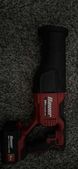 Bauer reciprocating saw