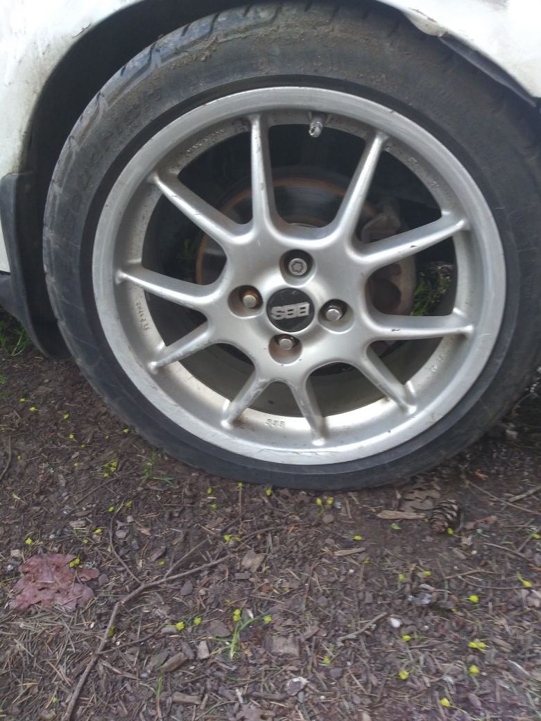 BBS RK Wheels 17x7 et42 4x114.3
