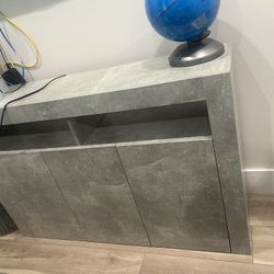 Grey Sideboard Buffet Console Table