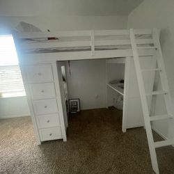 Twin Sleep & Study Loft Bed