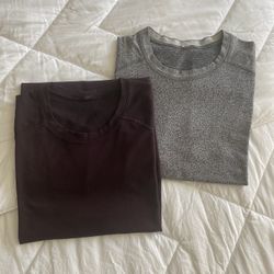 2 Lululemon Men’s T- Shirts.  Size M
