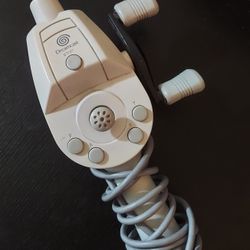 Dreamcast Fishing Rod Controller HKT-8700 Controller Only Tested SEGA