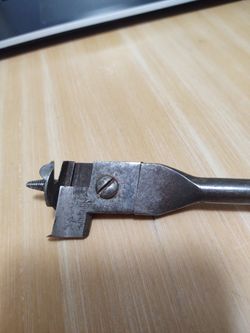 Vintage Custom Hole Cutting Drill Bit-Adjustable Diameter for Brace... Vintage