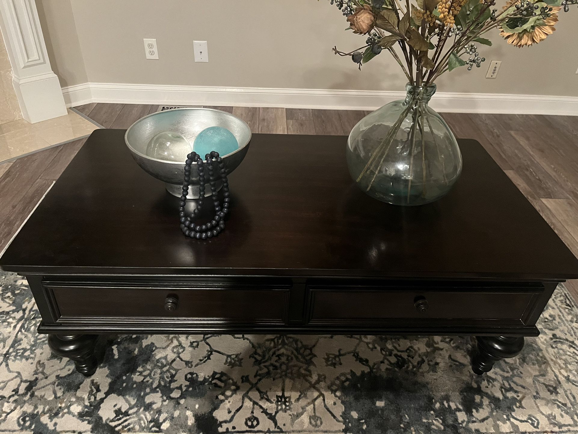 Coffee Table And Console Table Set 