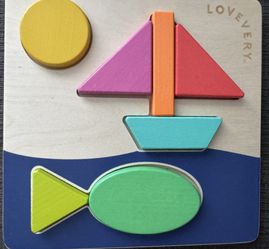 LOVEVERY: Two-Sided Wooden Puzzle (Stellar Condition)