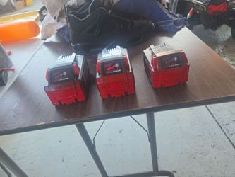 Milwaukee batteries