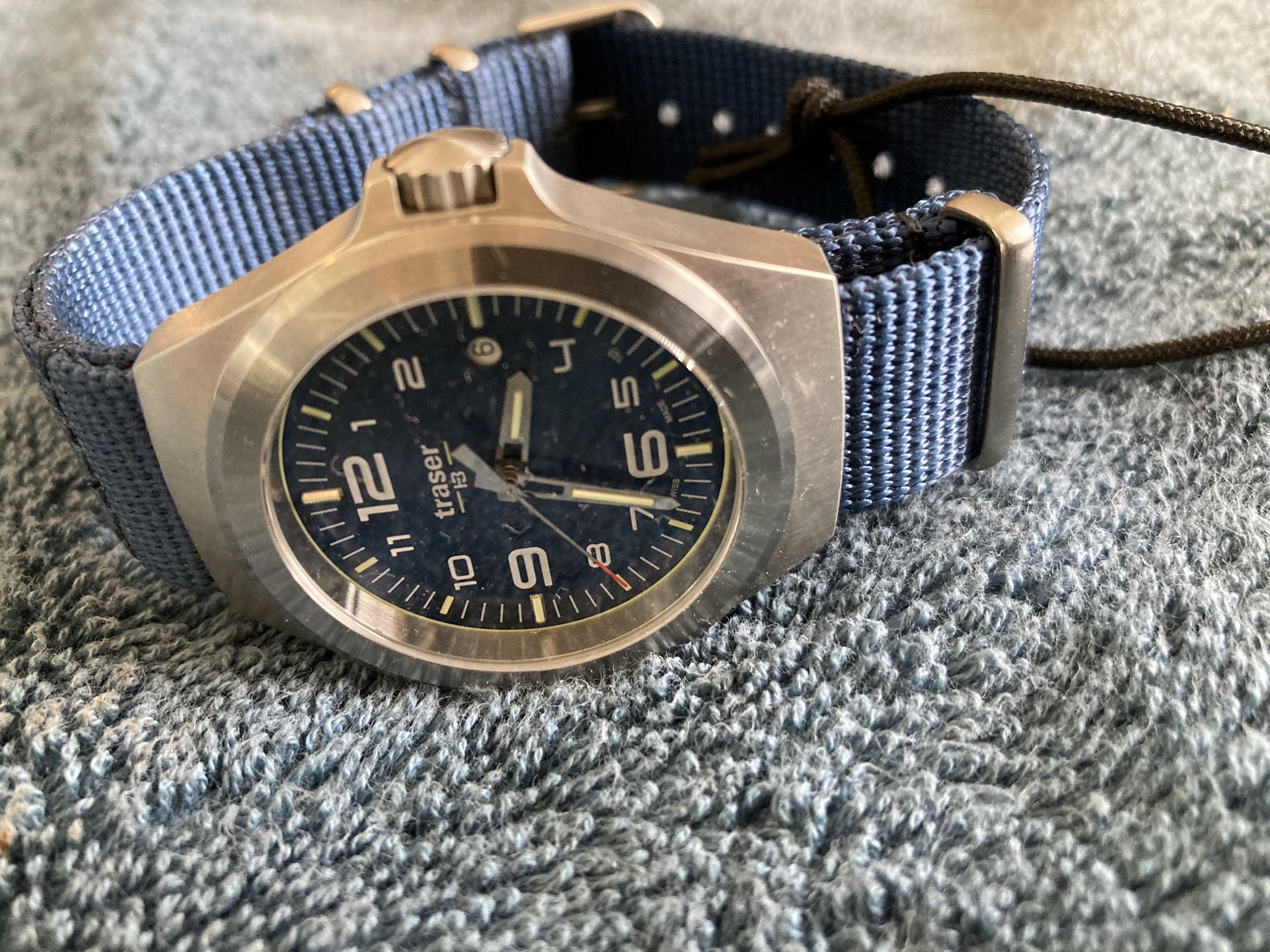 Traser Swiss Field Watch With Tritium Tubes