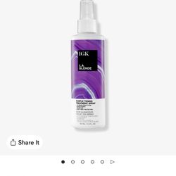 L.A Blonde Tone In Leave In Spray By IGK