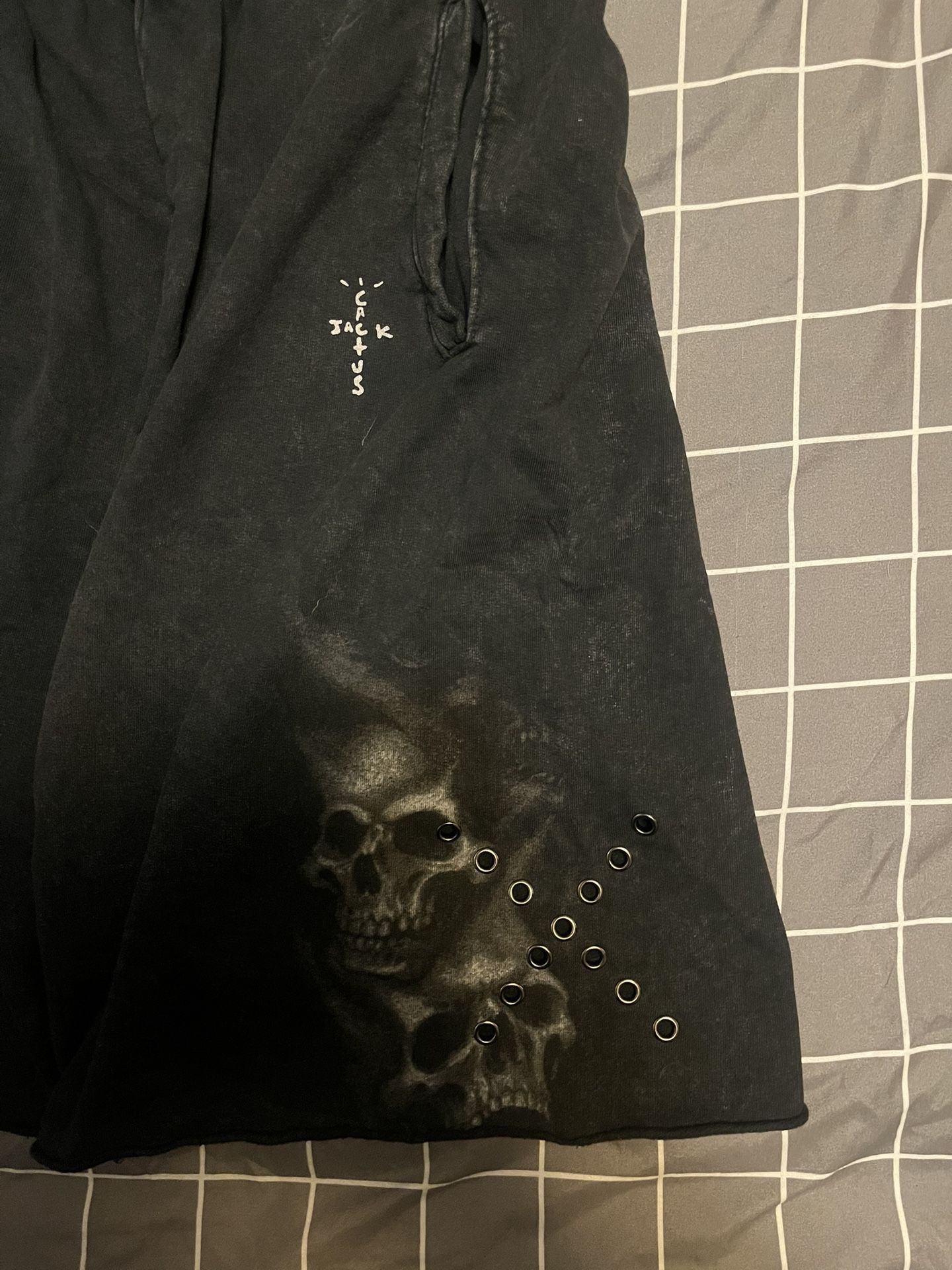 Travis Scott Skull Shorts