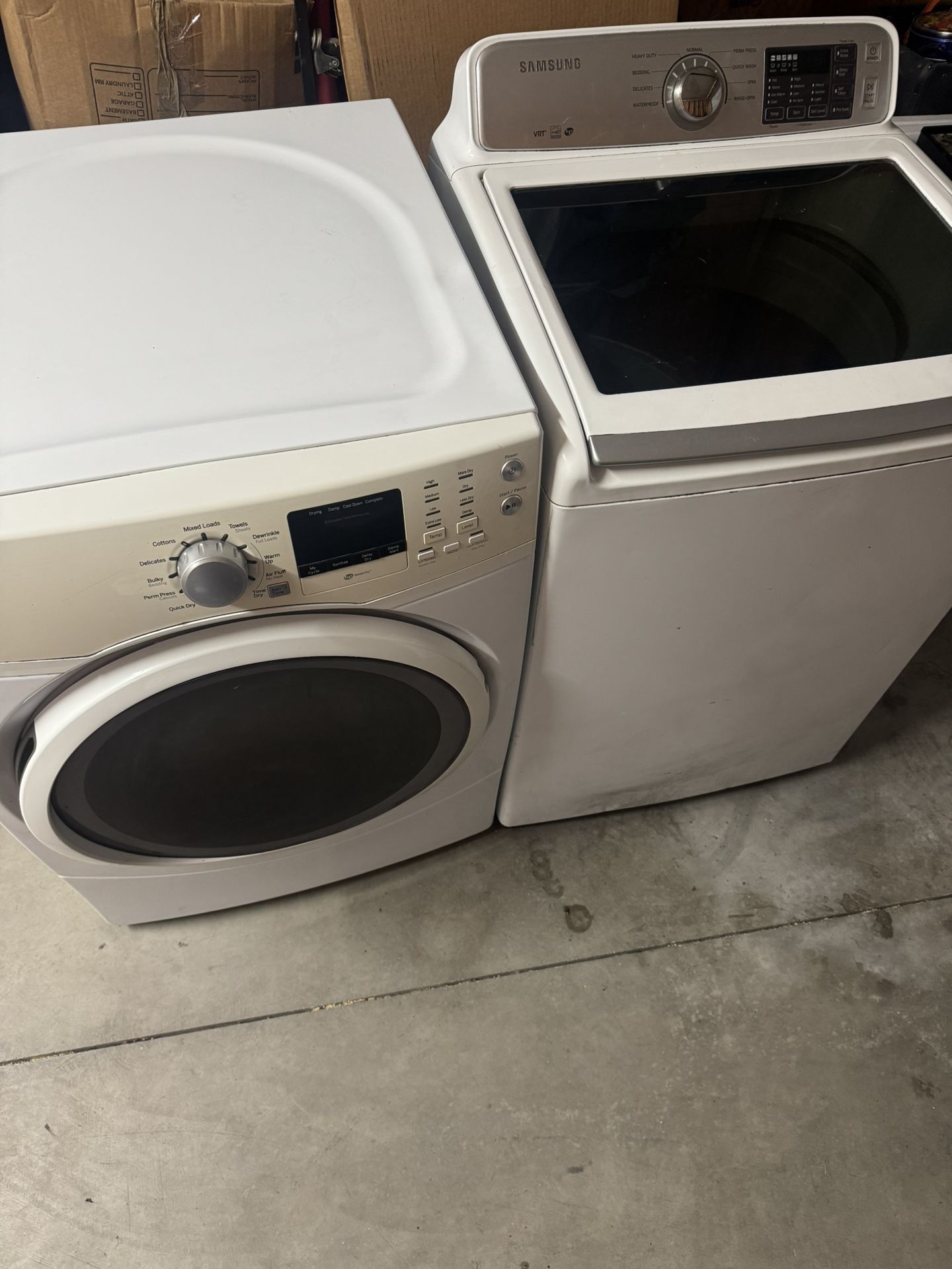 Washer And Dryer