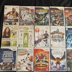 Nintendo Wii Games TESTED WORKING