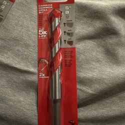 5/8 in. x 4 in. x 6 in. Carbide Hammer Drill Bit