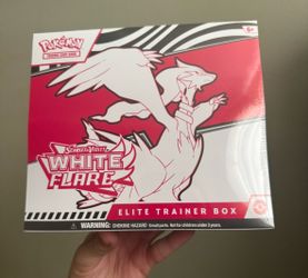 White Flare Elite Trainer Box