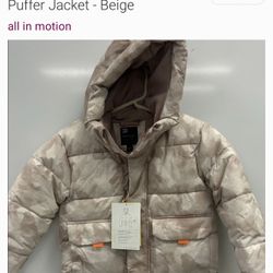 Kids Puffer Jacket Camo  All In Motion  Snow 