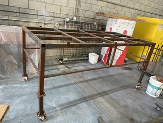 Heavy Duty Steel Work Table 4x8