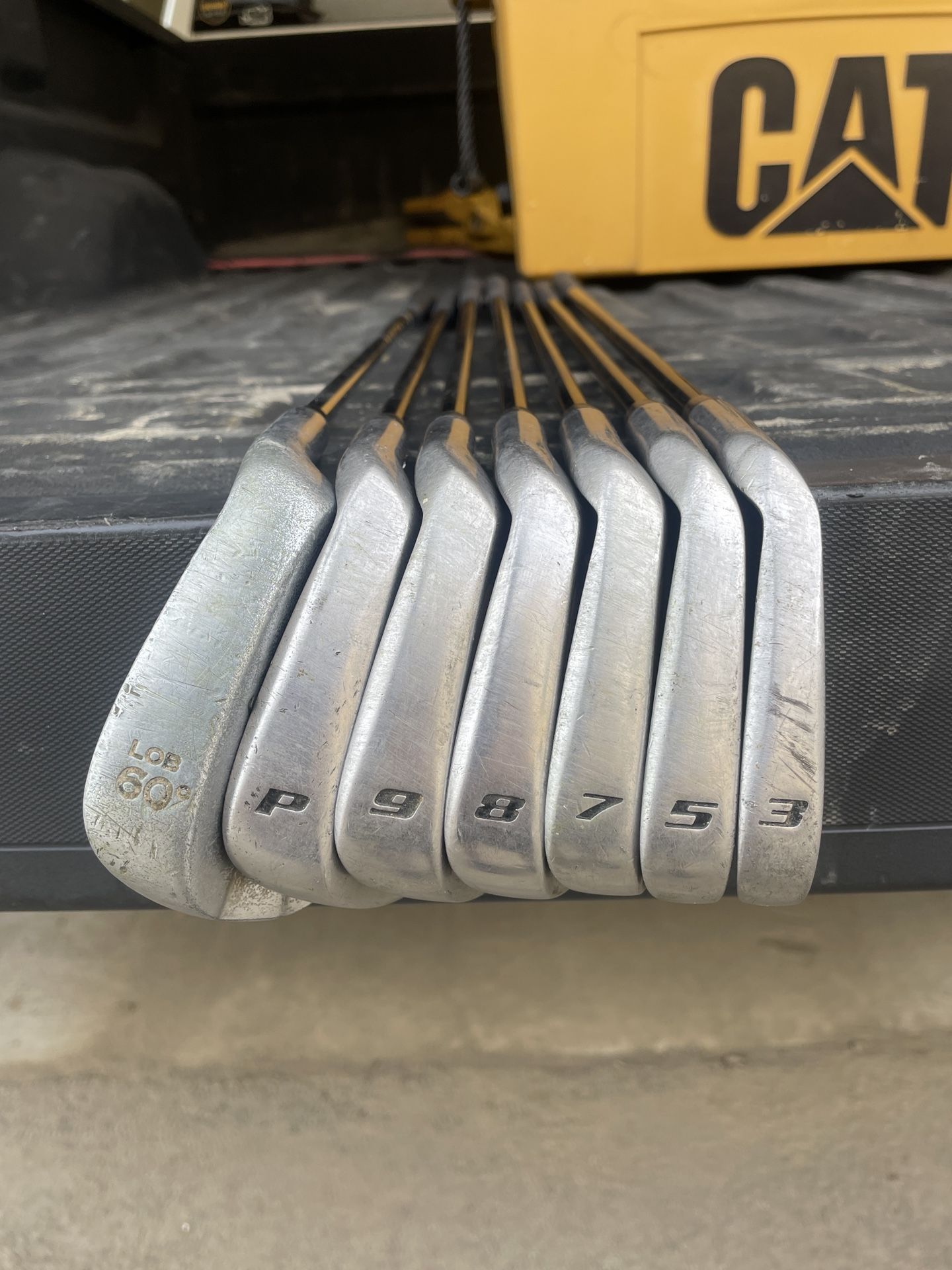 Set Of Golf Irons 3, 5, 7, 8, 9, PW, LW