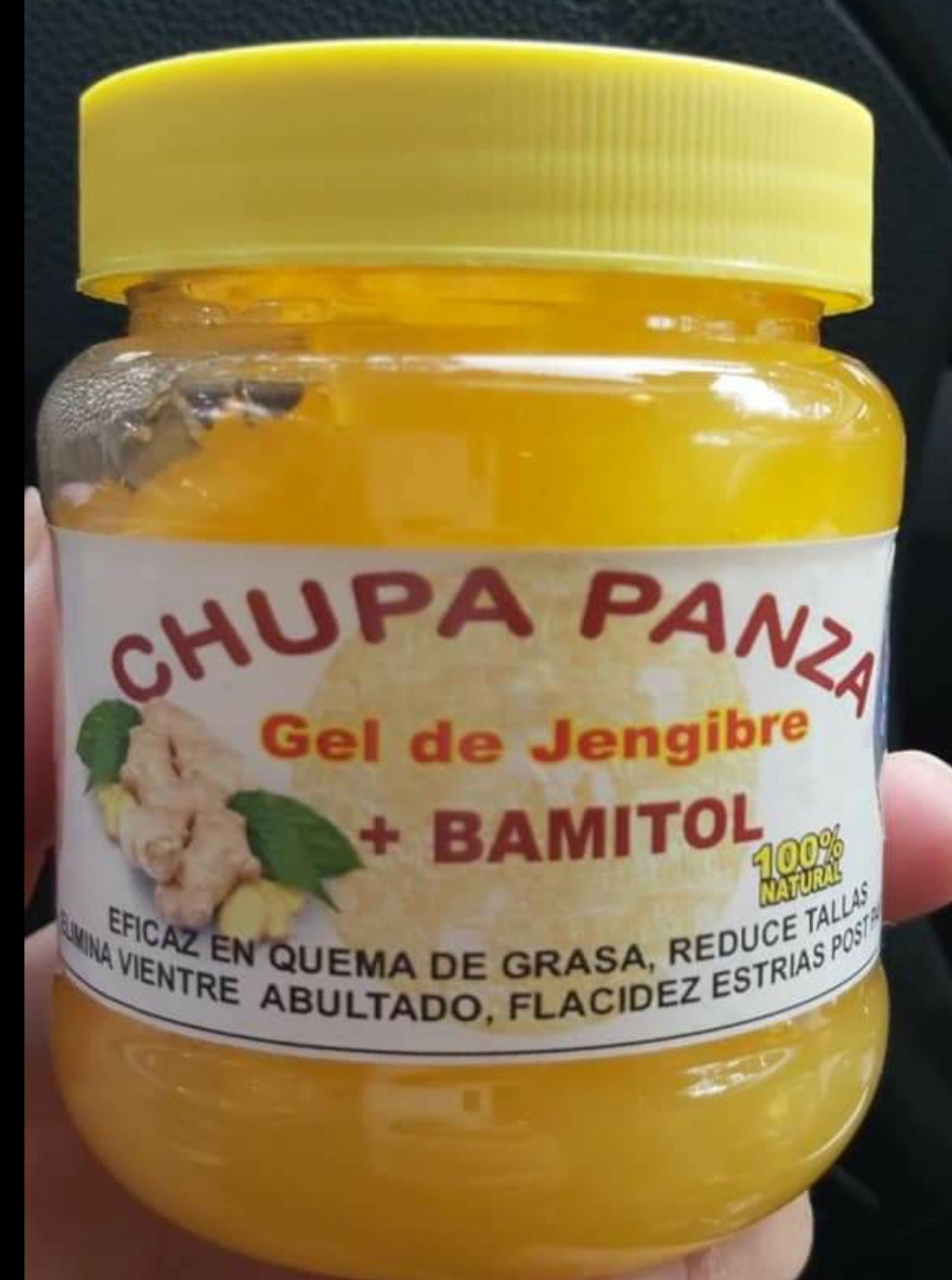 Chupa panza gel bamitol