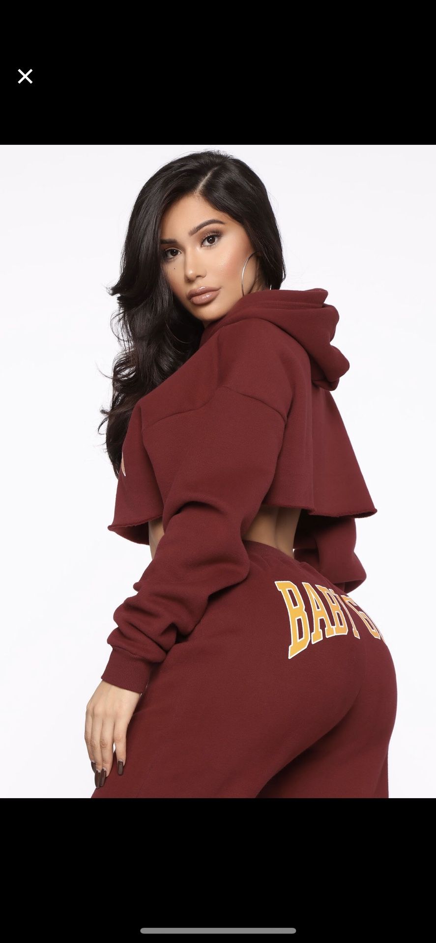 Baby girl fashionnova sweat suit !❤️