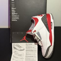 Air Jordan 3 Retro Fire Red