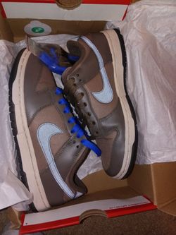 Nike Dunk Low Brown Blue Sneakers