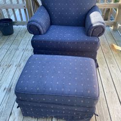 Chair And Ottoman 
