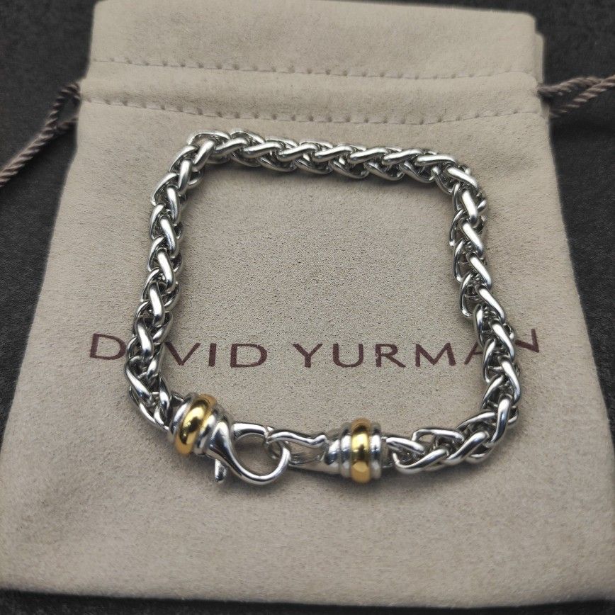 David Yurman 6mm Color Separation Hook Bracelet