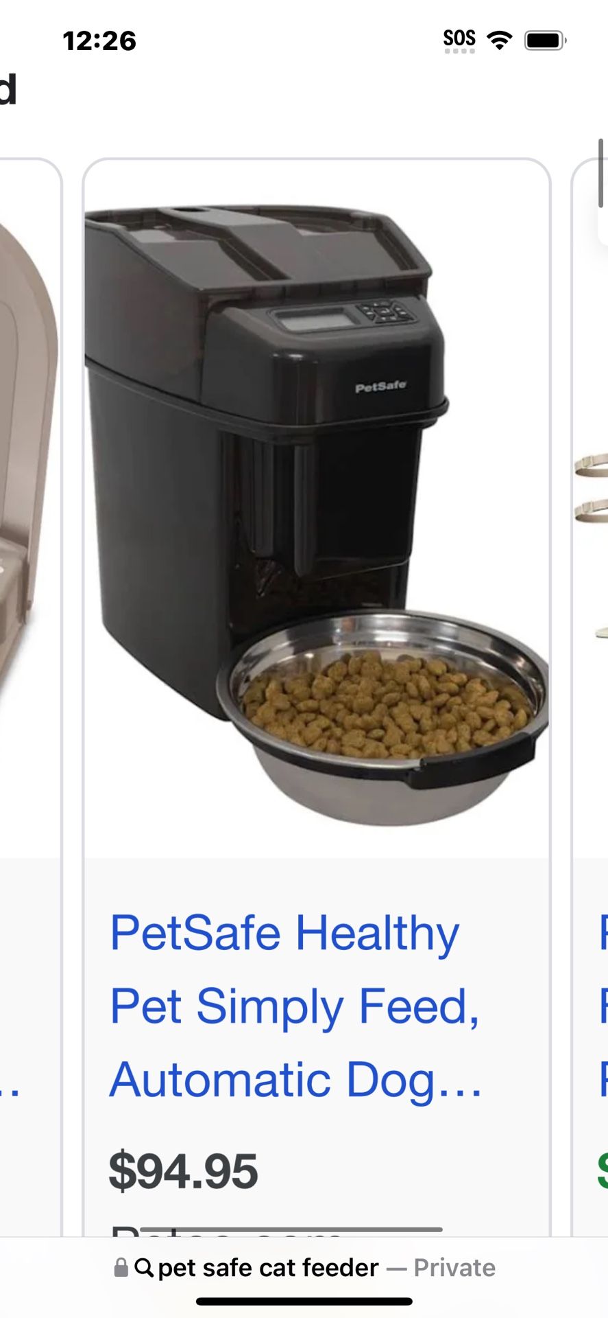 Pet Safe Dog Feeder