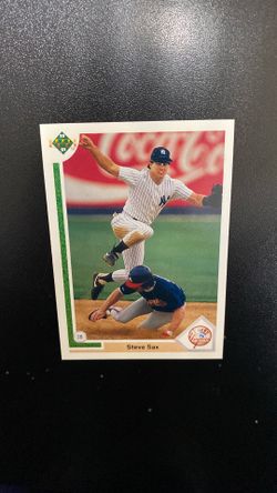 Topps upper deck 1991 Steve Sax