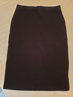 NEW WOMEN'S BLACK PENCIL SKIRT