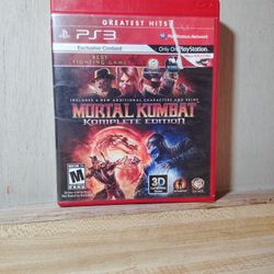 PS3 Mortal Kombat 